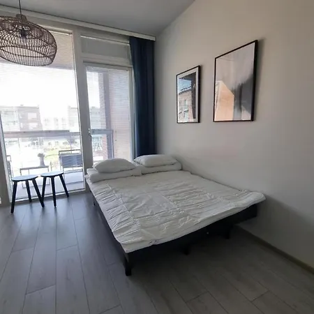 아파트 Valoisa Kaksio Toppilansalmessa 오울루